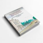 Ejemplo de parte de la ilustración y diseño de la portada del libro Historia de la construcción del edificio Padre Suárez