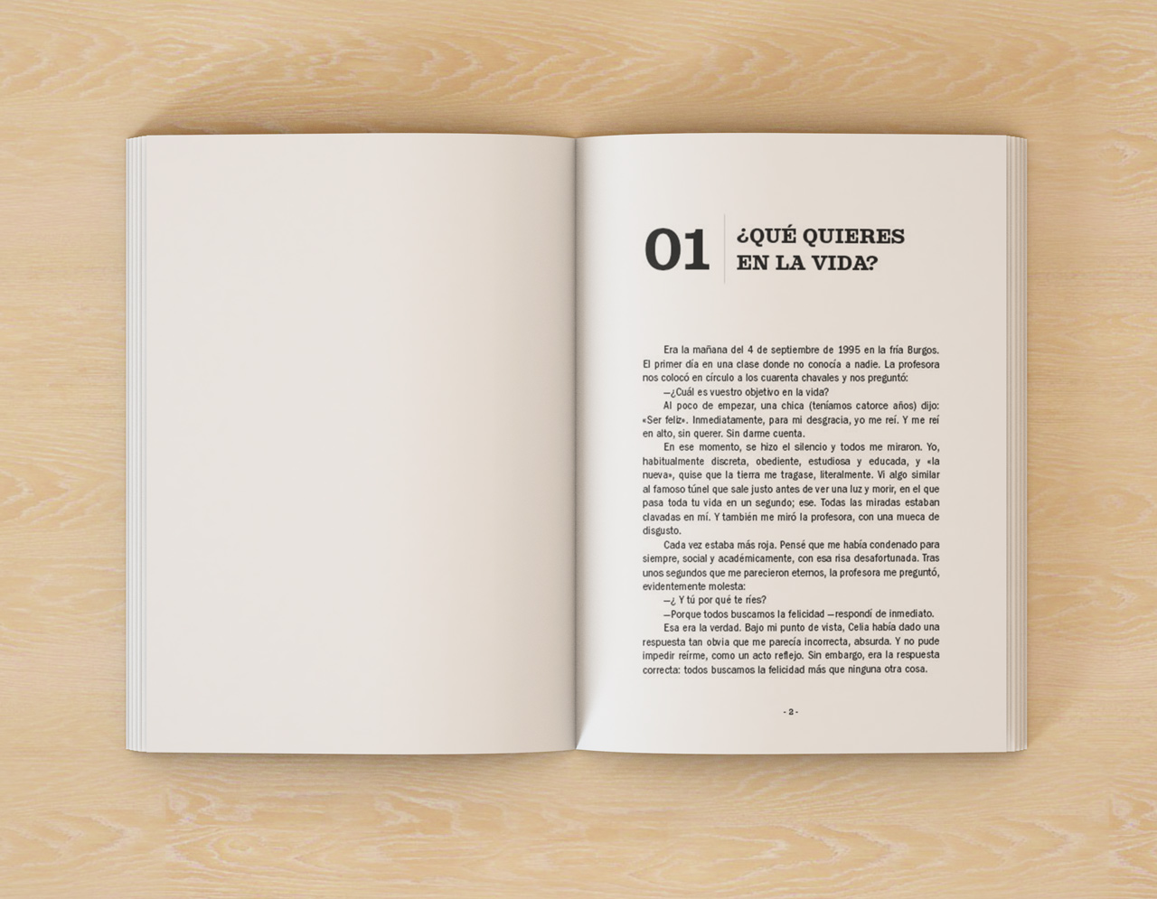 Ejemplo de parte del diseño y maquetación del libro Decide qué Ignorar